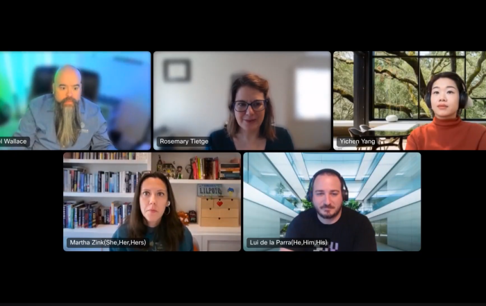 Community live screenshot